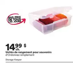 Michaels Unités de rangement pour souvenirs d'Ordonnez simplement offer