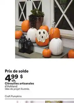 Michaels Citrouilles artisanales d'Ashland offer