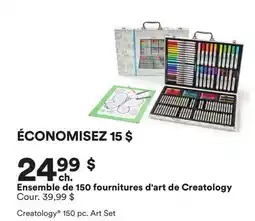 Michaels Ensemble de 150 fournitures d'art de Creatology offer