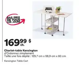 Michaels Chariot-table Kensington d'Ordonnez simplement offer