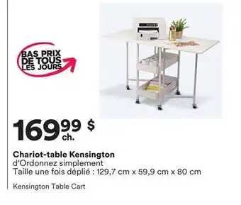 Michaels Chariot-table Kensington d'Ordonnez simplement offer