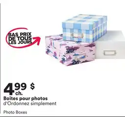 Michaels d'Ordonnez simplement Photo Boxes offer
