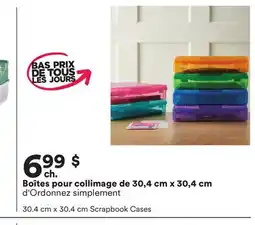 Michaels d Ordonnez simplement 30 4 cm 30 4 Scrapbook Cases offer
