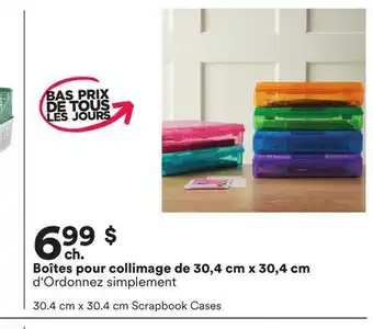 Michaels d Ordonnez simplement 30 4 cm 30 4 Scrapbook Cases offer