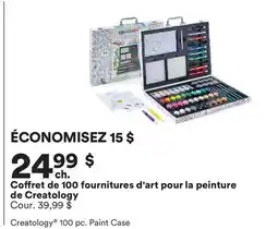 Michaels Coffret de 100 fournitures d'art pour la peinture de Creatology offer