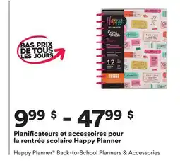 Michaels Happy Back-to-School Planners & Accessories offer