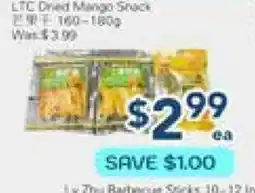 Oceans Fresh Food Market LTC Dried Mango Snack offer