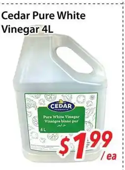 Bestco Food Mart Cedar Pure White Vinegar offer