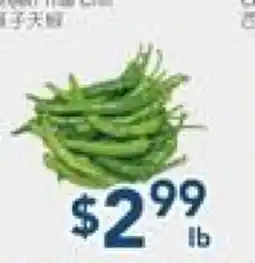 Oceans Fresh Food Market Green Thai Chili offer