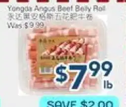 Oceans Fresh Food Market Yongda Angus Beef Belly Roll offer
