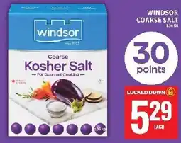 Food Basics Windsor coarse salt offer