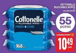Food Basics Cottonelle flushable wipes offer