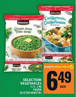 Food Basics Selection vegetables offer