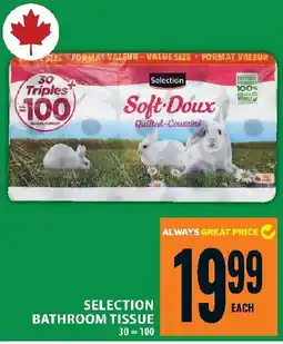 Food Basics Selection bathroom tissue offer
