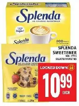 Food Basics Splenda sweetener offer