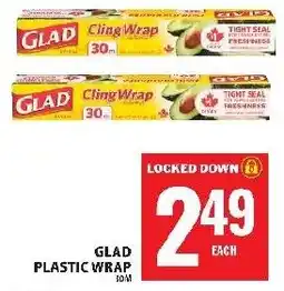 Food Basics Glad plastic wrap offer