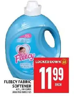 Food Basics Fleecy fabric softener offer