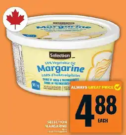 Food Basics Selection margarine offer