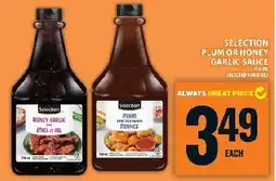 Food Basics Selection plum or honey garlic sauce offer