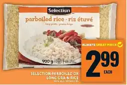 Food Basics Selection parboiled or long grain rice offer