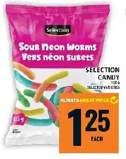 Food Basics Selection candy offer