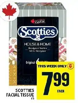 Food Basics Scotties facial tissue offer