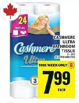 Food Basics Cashmere ultra bathroom tissue offer