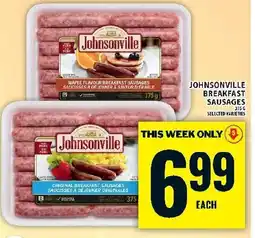 Food Basics Johnsonville breakfast sausages offer