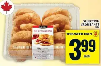 Food Basics Selection croissants offer