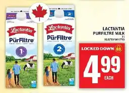 Food Basics Lactantia purfiltre milk offer