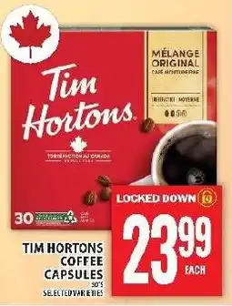 Food Basics Tim hortons coffee capsules offer