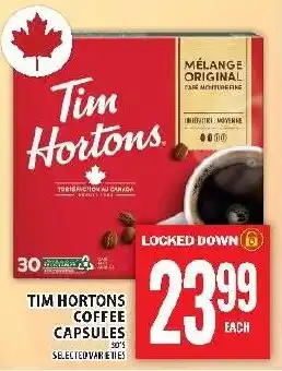 Food Basics Tim hortons coffee capsules offer