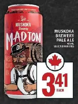 Food Basics Muskoka brewery pale ale offer
