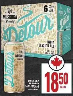 Food Basics Muskoka brewery session ale offer