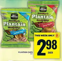Food Basics Plantain chips offer