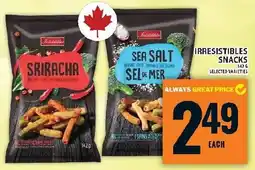 Food Basics Irresistibles snacks offer