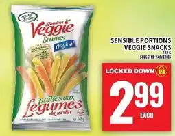 Food Basics Sensible portions veggie snacks offer
