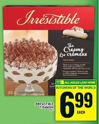 Food Basics Irresistible tiramisu offer