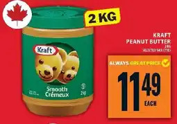 Food Basics Kraft peanut butter offer