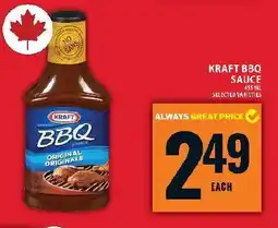 Food Basics Kraft bbq sauce offer