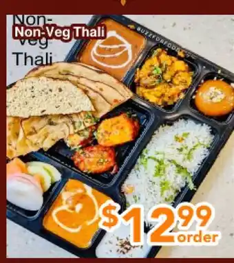 Ample Food Market Non-Veg Thali offer