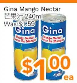 Ample Food Market Gina Mango Nectar offer