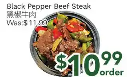 Ample Food Market Black Pepper Beef Steak offer
