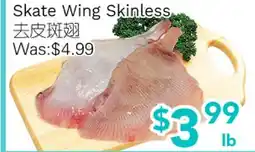 Ample Food Market Skate Wing Skinless offer