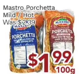 Ample Food Market Mastro Porchetta Mild / Hot offer
