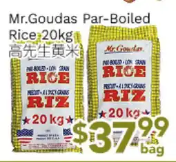Ample Food Market Mr.Goudas Par-Boiled Rice offer