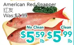 Ample Food Market American Red Snapper offer