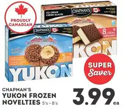 IGA Chapman's yukon frozen novelties offer