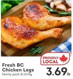 IGA Fresh BC chicken legs offer