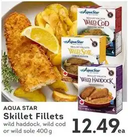 IGA Aqua star skillet fillets offer